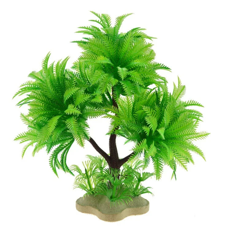 Artificial Aquarium Decor Plants Water Plastic Ornament Aquatic Plant Fish Tank Grass Decoration Accessories