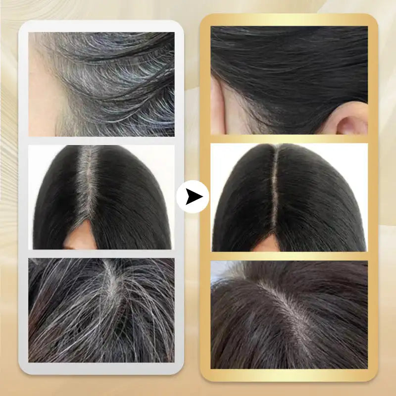 Instant Hair Color Stick with Built-In Comb Long Lasting Temporary Hair Coloring Covered White Hairs Hairline water Washable