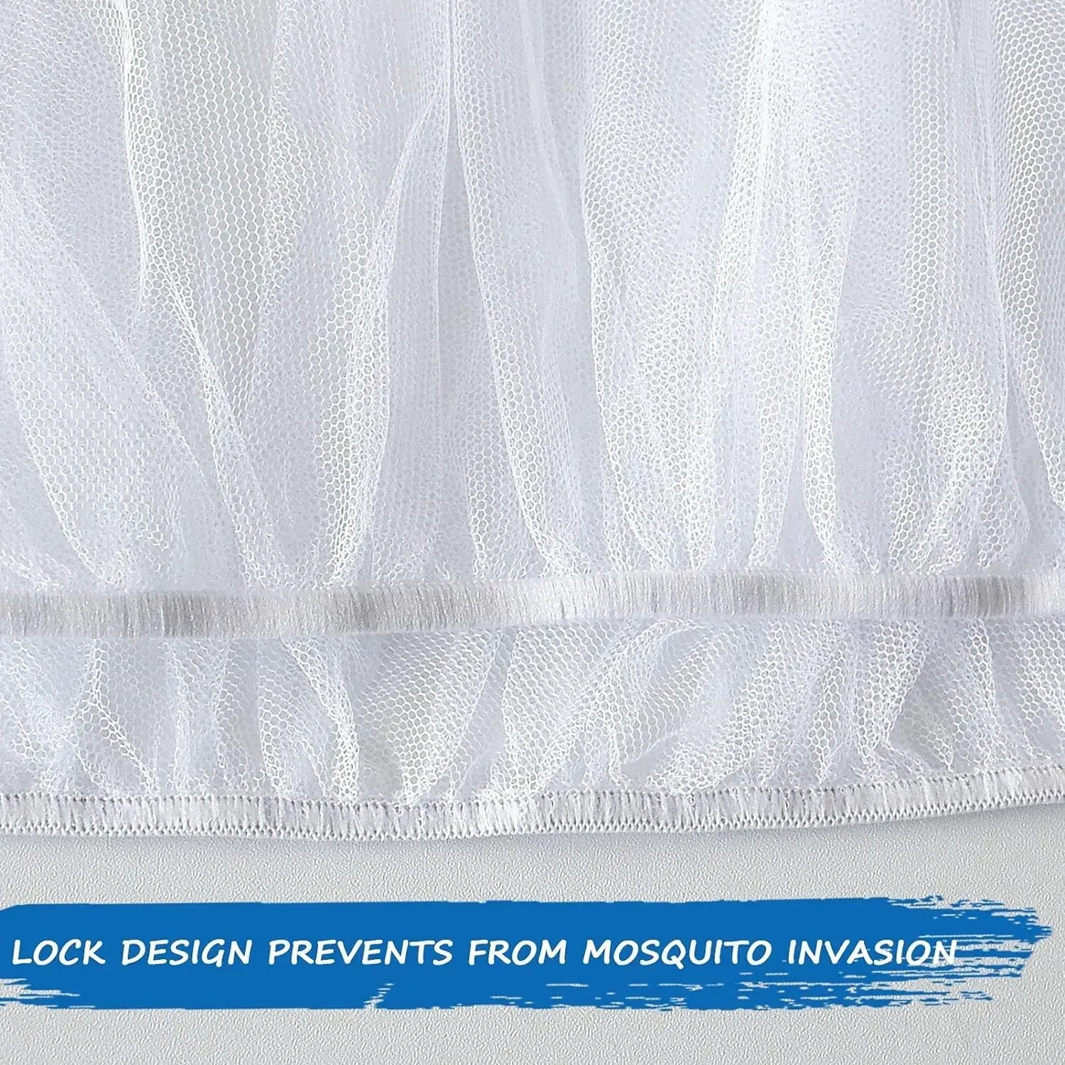 1PC Pet Stroller Mosquito Net Reusable Insect Cover Portable Breathable Bug Netting for Small Dogs Cats Carrier Crib Travel Use