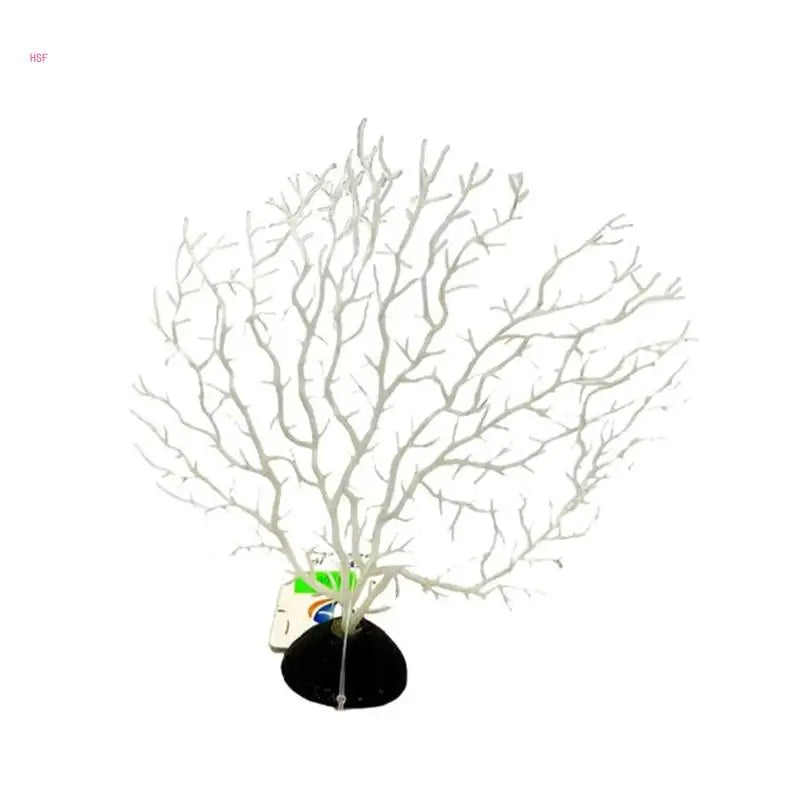 Artificial Coral Branch Décor Faux Coral Décor Sea Fan Coral Decorations