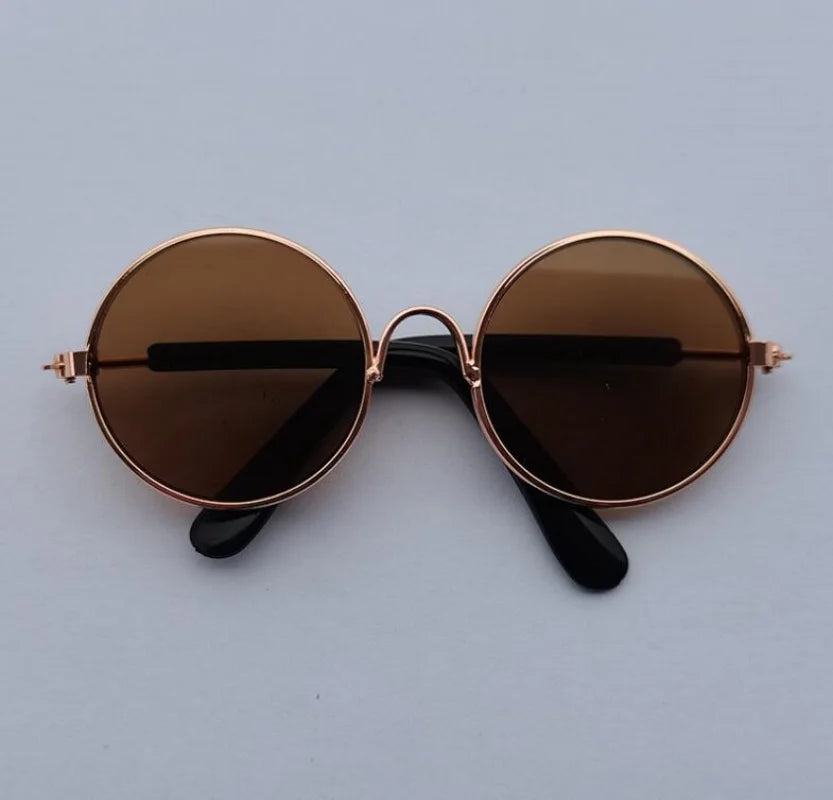 Glasses For a Cat Pet Products Goods For Animals Dog Accessories Cool Funny The Kitten Lenses Sun Photo Props Colored Sunglasses