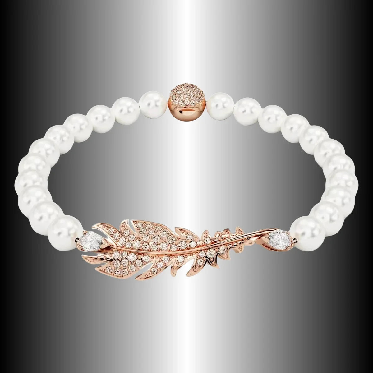 Cat accessories Austrian original jewelry pearl chain splicing bracelet flash diamond pendant elegant sweet girl exquisite gift