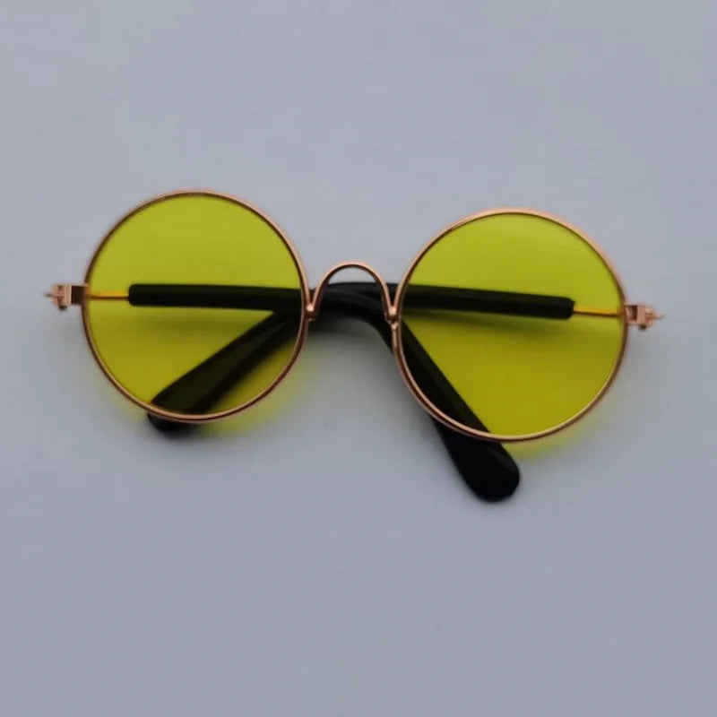 Glasses For a Cat Pet Products Goods For Animals Dog Accessories Cool Funny The Kitten Lenses Sun Photo Props Colored Sunglasses