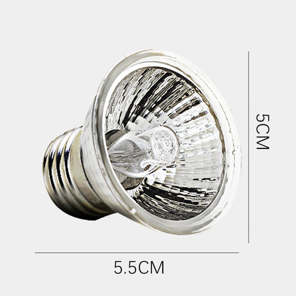 Reptile Lamp 25/50/75W UVA+UVB Pet Heat E27 Lamp Bulb Turtle Basking UV Light Bulbs Amphibians Lizards Temperature Controller