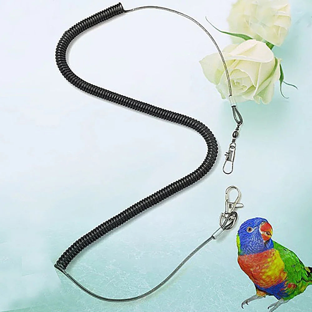 High Elastic Retractable Bird Leash  360° Flight Training Walking Tool for Small Birds Bird Release Rope 2/3/4/5/6/7/8/10M