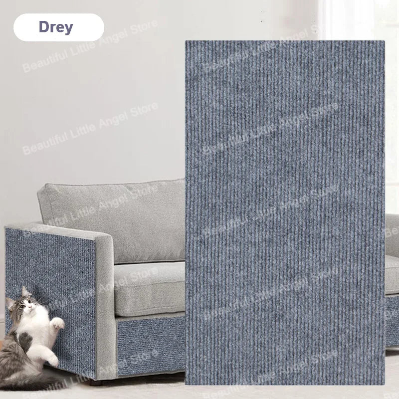 Self-Adhesive Anti Cat Scratch Sofa DIY Cats Scratch Protection Paws Sharpen Trimmable  Carpet Cats Scratch Board ﻿Roll Shipment