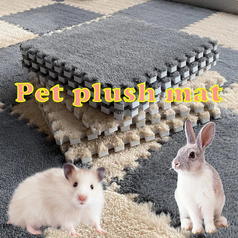 Multicolour Pet Mat 30*30cm Pet Warming Pad EVA Foam Guinea Pig Hamster Soft Sleeping Mat Rabbit Sleeping Mat Blanket Bed