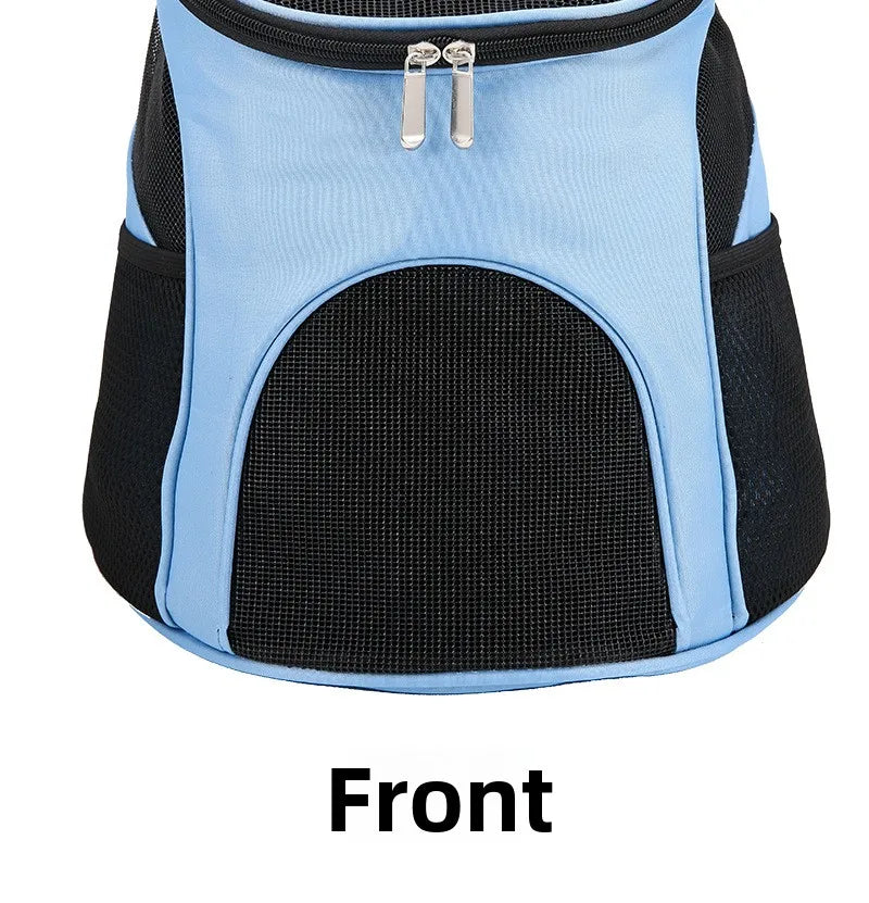 New Portable mesh Dog Bag Breathable Dog Backpack Foldable Large Capacity Cat Carrying Bag Portable Outdoor Travel Pet Carrier