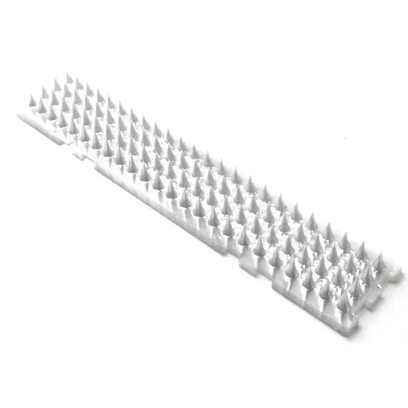 1/2pcs Spikes Repeller Cat Plastic Bird Repellent Anti Pigeon Anti-bird Squirrel Garden Fences Control Transparent Spikes Fence