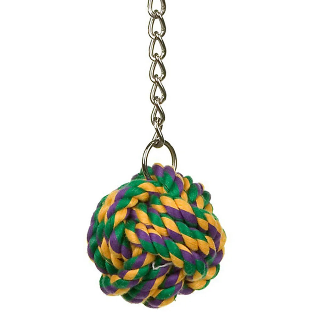 Pet Bird Parrot Hanging Toys Nipple Swing Chain Cage Stand Molar Parakeet Chew Toy Decoration Pendant Ornament Bird Accessories