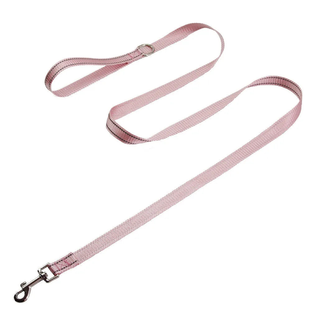 Nylon Dog Collar and Leash Set Pet Collars Leash for Small Medium Large Dogs Dog Accessories for Small Dogs