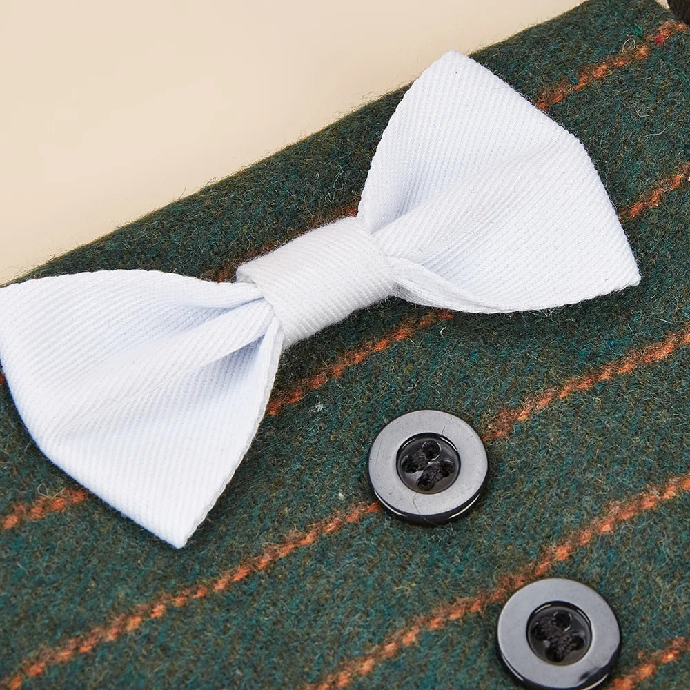 Halloween Christmas Cat Handsome Bow Tie Triangle Scarf Collar Fashion Suit Pet Triangle Scarf