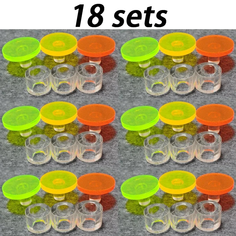 Fluorescence Acrylic Movable SPS Coral Frag Plug Stand Rack Bracket Coral Base Fish Tank Decoration Aquarium Accessories
