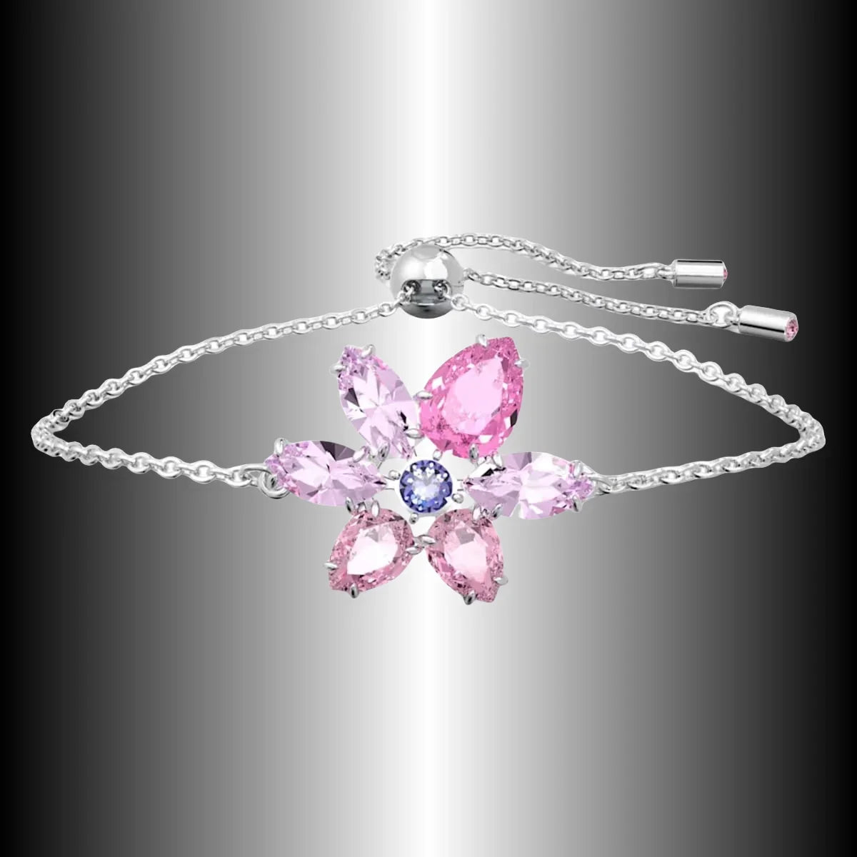 Cat accessories Austrian original jewelry pearl chain splicing bracelet flash diamond pendant elegant sweet girl exquisite gift