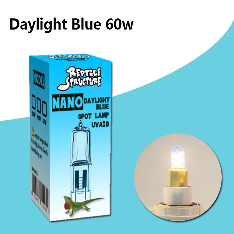 Full Spectrum Heating Lamp Reptiles Heat Preservation Light Turtle Sunbathing Lamps Amphibian Breeding Box Accessories Uva+Uvb