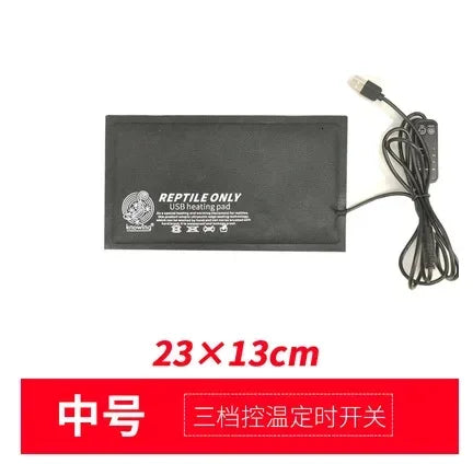 Reptile USB Heating Pad Climbing Pet Adjustable Temperature Timing Switch Constant Temperature Pet Palace Heating Pad