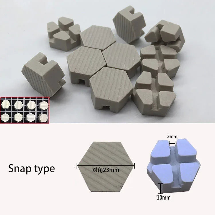SPS Coral Frag Plug Tray Seawate Planting Base Ceramic Fish Tank Marine Reef Aquarium Spare Parts Plug Plate