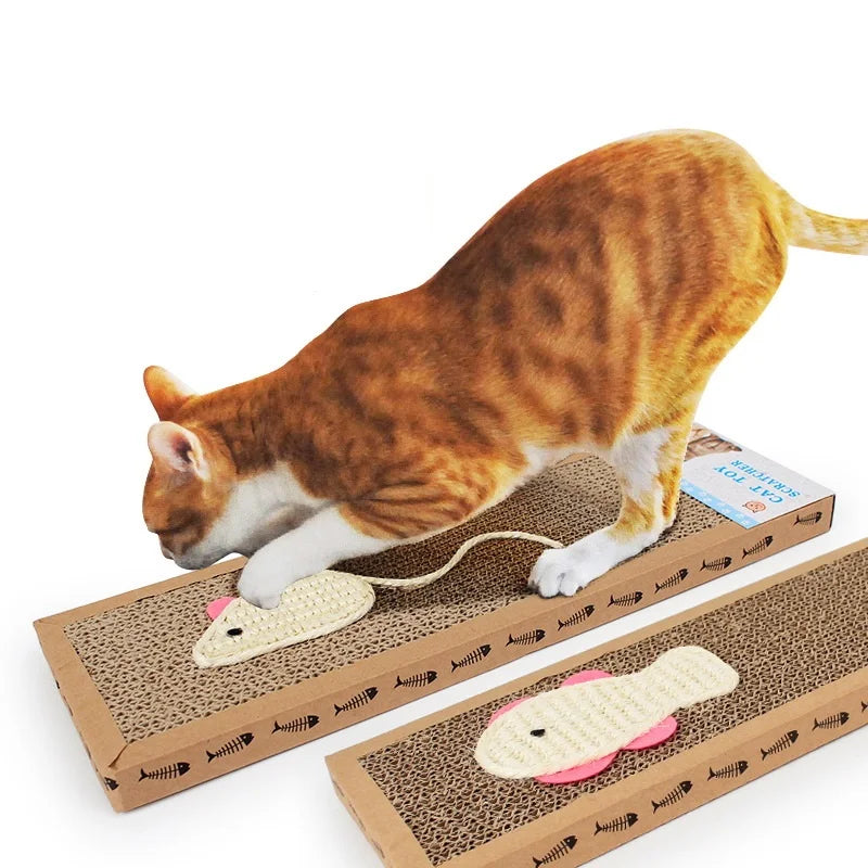 NONOR 37*12cm Cat Scratching Board Mat Scraper Claw Paw Toys For Cat Scratcher Kitten Product Abreaction Furniture Protector
