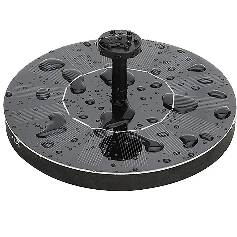 13/16/18cm Outdoors Solar Fountain Used for Bird Bath Garden Landscape Decoration Rockery Swimming Pool Floating water Fountains