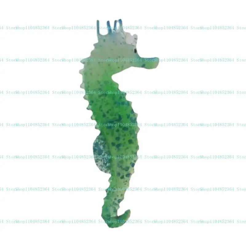 652F Aquarium Decoration Marine Seahorse Fish Landscaping Supplies Glow in Dark Simulating False Aquarium Ornaments