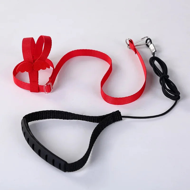 Anti-bite Flying Training Rope Parrot Bird Pet Leash Kits Ultralight Harness Leash For Budgerigar Lovebird Cockatiel Small Birds