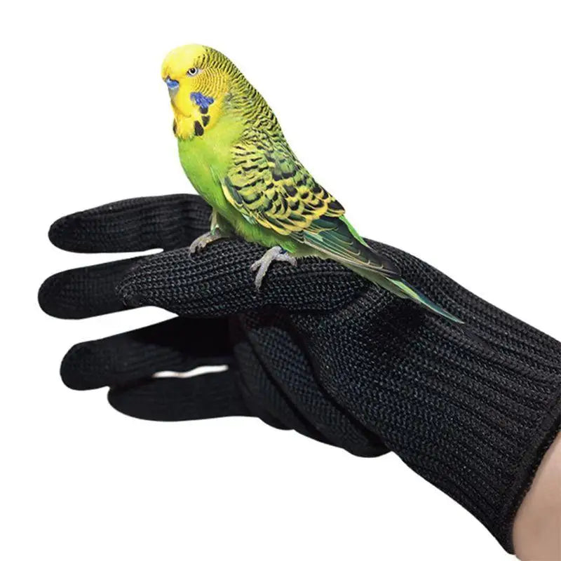 367A Bird Training Gloves Anti-Bite Small Animal Handling Gloves Chewing Protective for Parrotlets Guinea Pigs Cockatiels