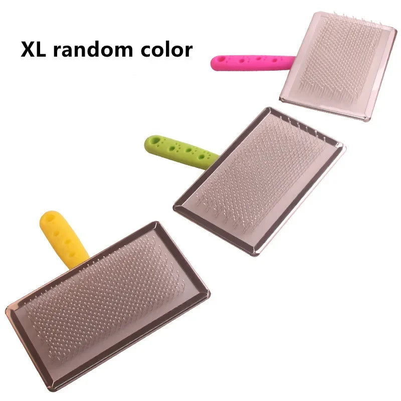 Pet Dog Comb Hair Removal Stainless Stee Knot Grooming Comb Puppy Dog Accessories Brush Needle Comb Dog Supplies Pets Cleaning
