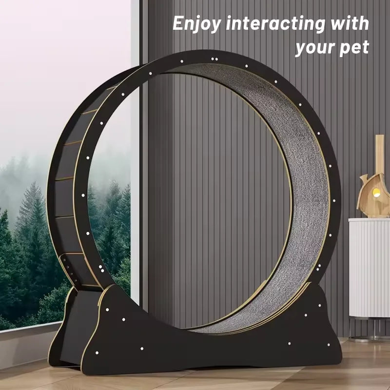 Pet Cat Running Wheel Pet Treadmill Exercise Lose Weight Walking Fitness Toy Silent Dog Cat Toys Interactive Cat Climbing Frame