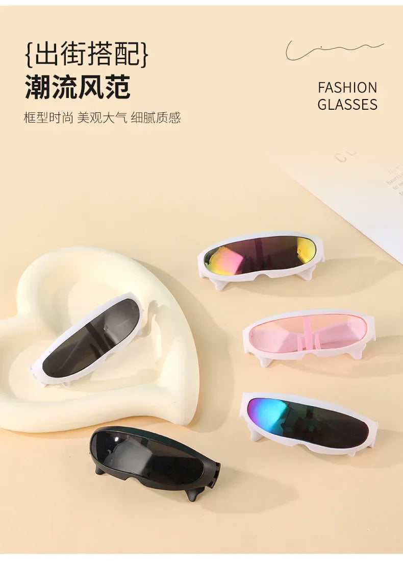 Pet Glasses Cat Windproof Sunglasses Reflection Eye Wear Glasses for Small Dog Cat Pet Photos Props Accessories Pet Products
