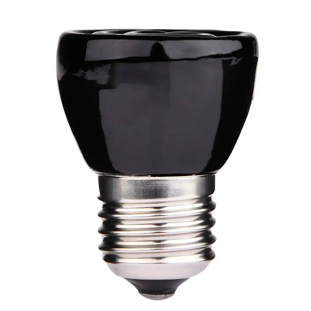 25/50/75/100W E27 Pet Heating Lamp 110-120V Infrared Ceramic Emitter Heat Light Bulb Pet Brooder Chickens Reptile Lamp