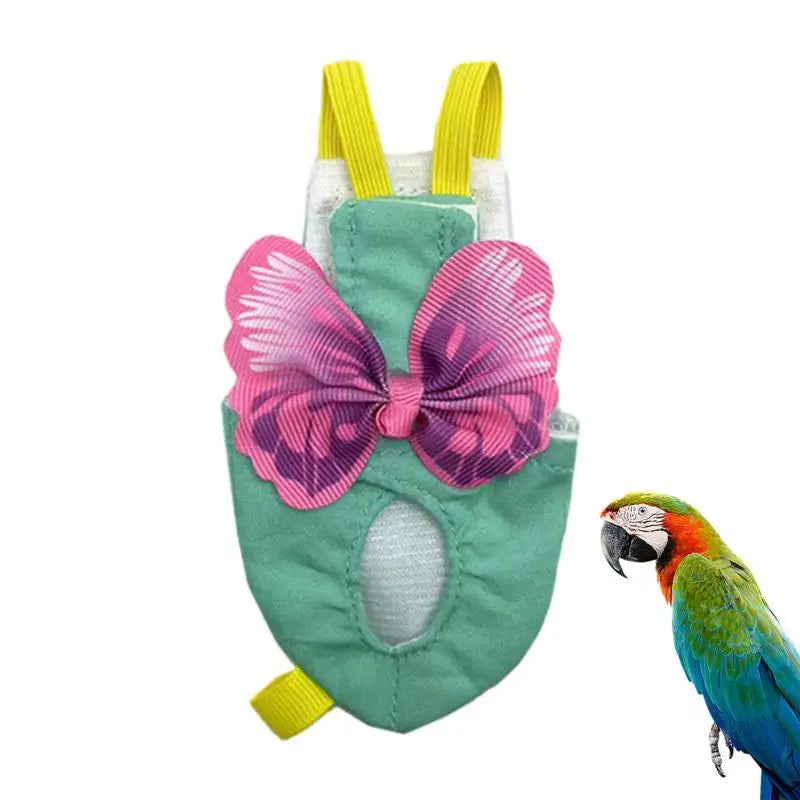 Parrot Diaper Soft Fashion Bird Diapers Flight Suite Pigeon Pants for Small Medium Birds Parakeets Parrot Cockatiel Bird Diapers