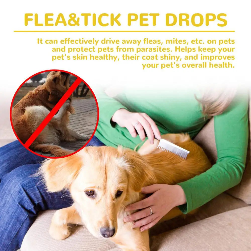 Pet Dogs Cat Vitro Drops Pet External Drops Anti Flea Drops Long Lasting Tick Removal Tool Comfortable Tick Liquid for Cats