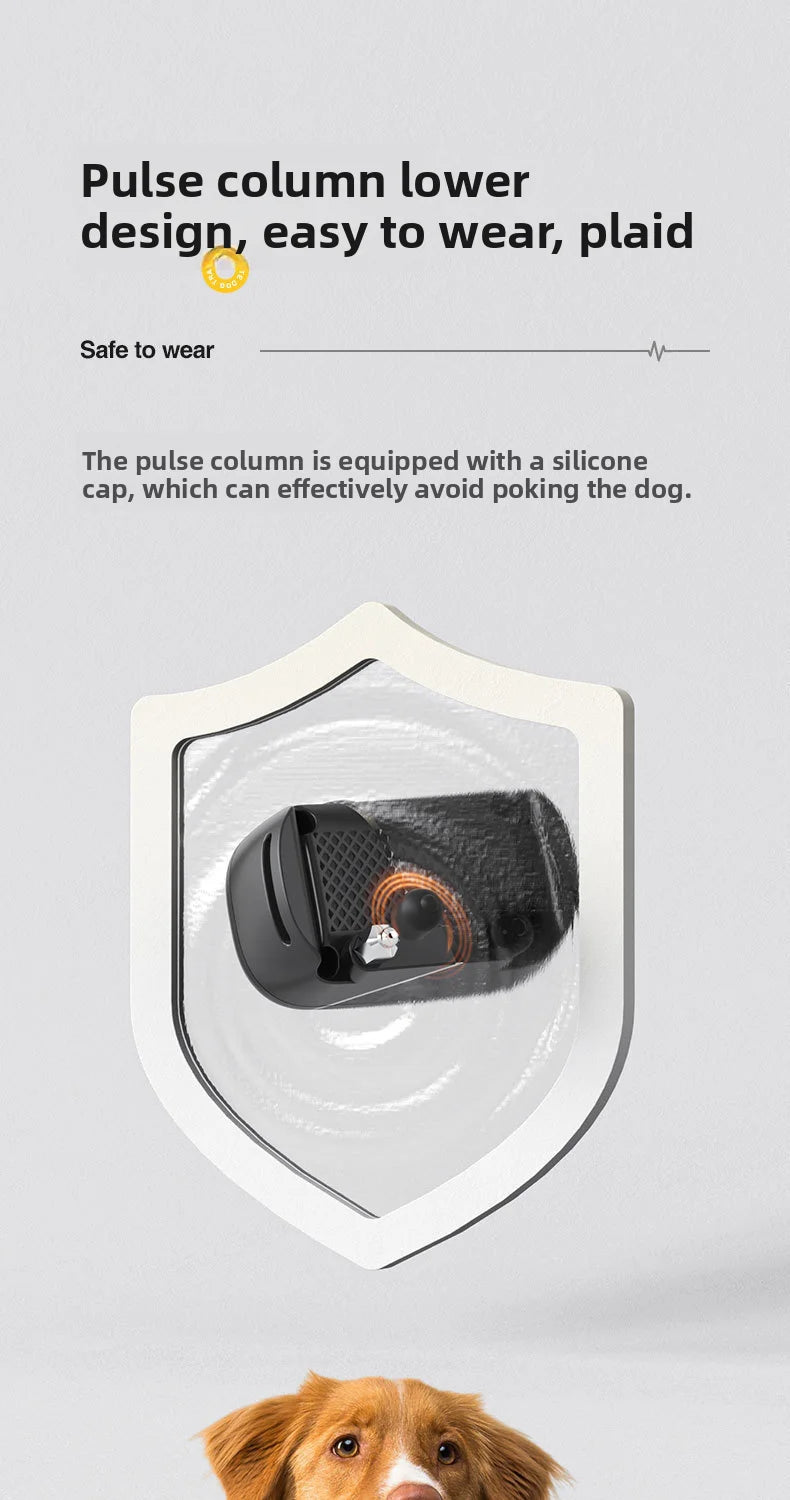 Remote control dog training device dog anti-barking electric shock collar large dog training electric circle small dog barking s