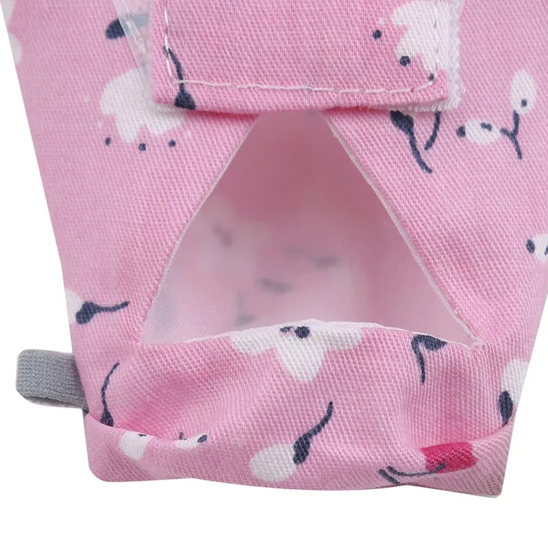 Parrot Diaper with Bowtie Cute Colorful Fruit Floral Cockatiel Pigeons Small Medium Large Pet Birds Flight Suit Clothes Washable