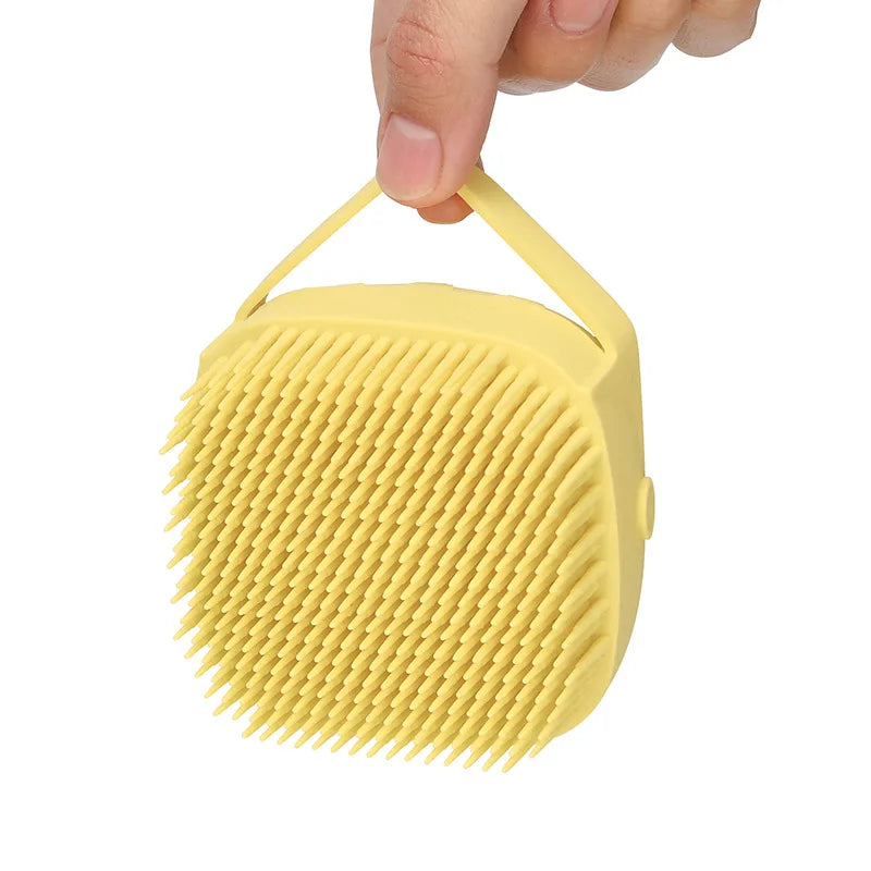 1pc Bathroom Puppy Big Dog Cat Bath Massage Gloves Brush Soft Safety Silicone Pet Accessories For Dogs Cats Tools Pet Dog Brush