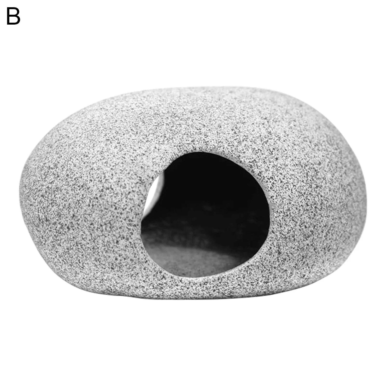 Compact Fish Tank Ornament Pollution-free Stones Toys Fish Tank Shelter House  Rock House Aquarium Shelter Fish Supplies