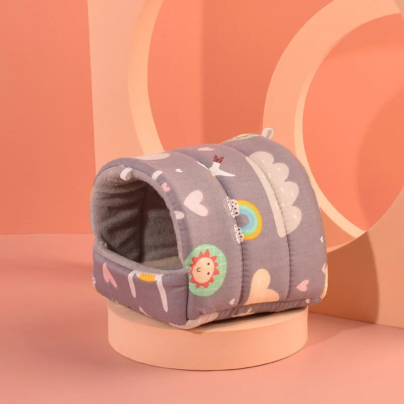 Rodent Hammock Guinea Pig Bed Hamster Bed Rodents Ferret Hammock Guinea Pig Accessories Chinchilla House Pet Guinea Pig Goods