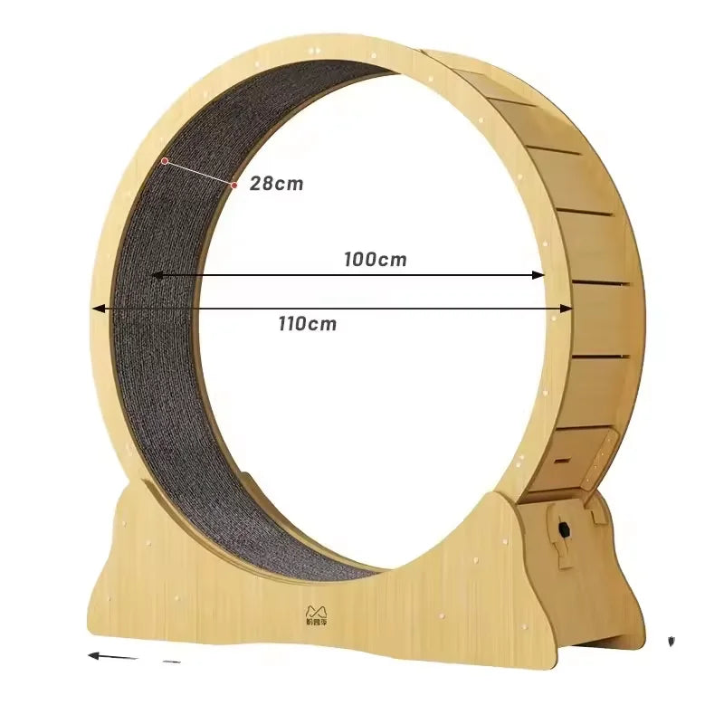 Pet Cat Running Wheel Pet Treadmill Exercise Lose Weight Walking Fitness Toy Silent Dog Cat Toys Interactive Cat Climbing Frame