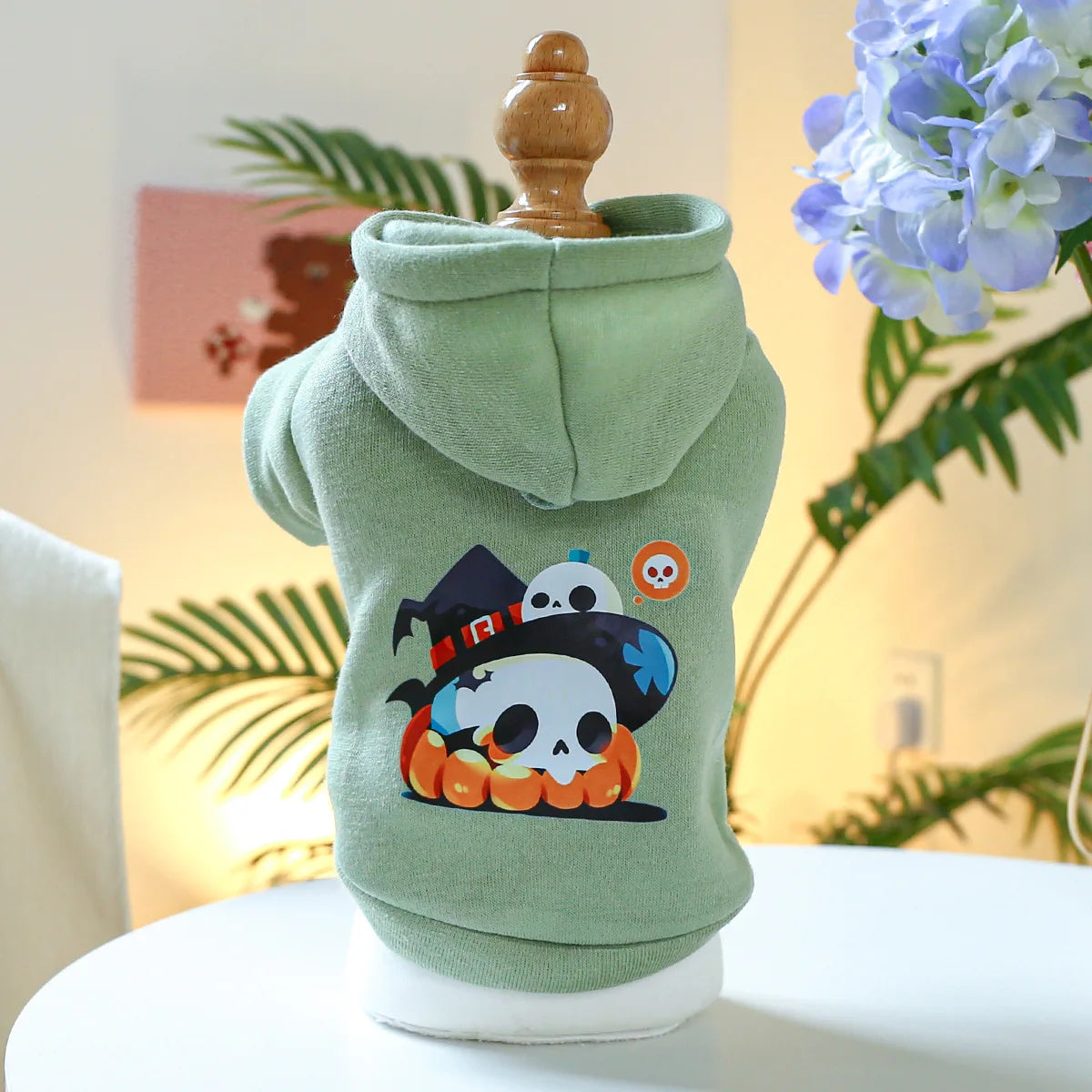 Halloween Cat Puppy Hoodies Autumn Winter Pet Pullovers for Small Dogs Cats Sphynx Clothing Kitten Costume ropa para gatos