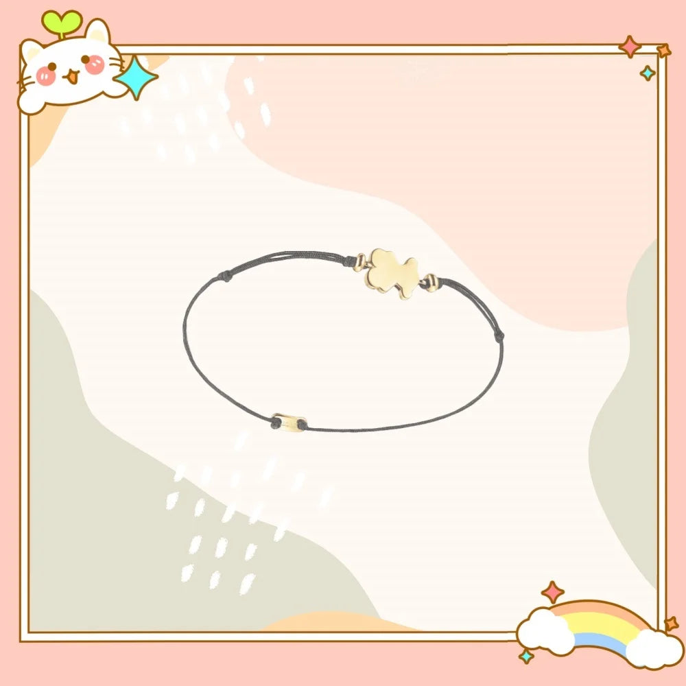 2025 Cat Accessories Women's Gorgeous Bear Bracelet Collection High End Jewelry Suitable for Gift Giving To Friends