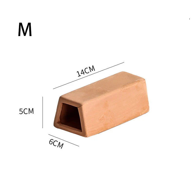S/M/L/XL Fish Shrimp Breeding Tank Hiding Shelter Clay Pot Spawning House Fish Tank Decoration Cave Aquarium Accessories