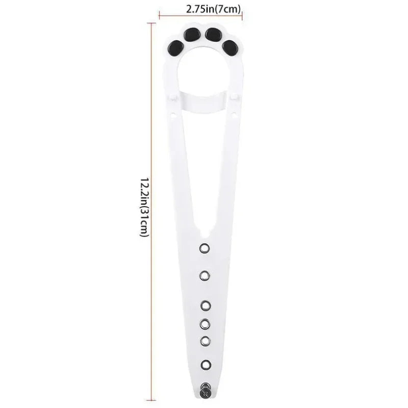 Dog Door Stopper Elastic Gate Lock Flex Latch Strap Cat Door Holder Latch Adjustable Keep Dog Out From Entering Pet Gate Supply