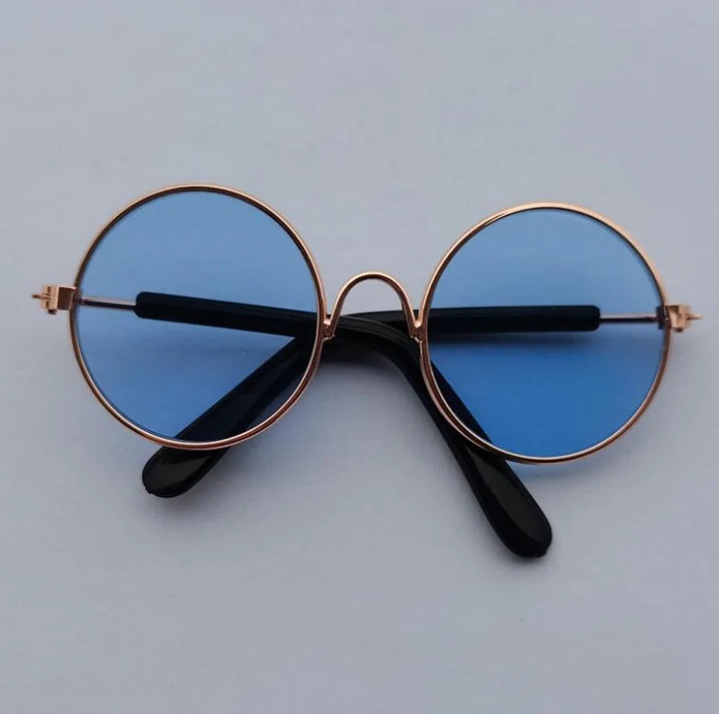 Glasses For a Cat Pet Products Goods For Animals Dog Accessories Cool Funny The Kitten Lenses Sun Photo Props Colored Sunglasses
