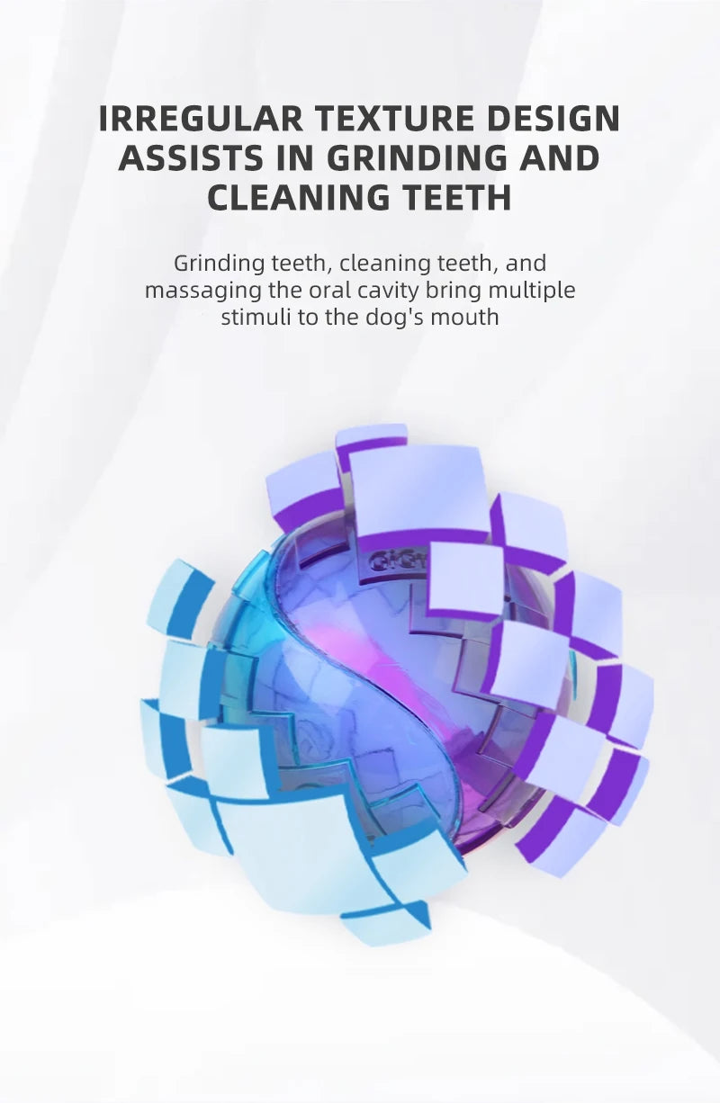GiGwi Pet Dog Puppy Squeaky Chew Toys Sound Pure Natural Non-toxic Rubber Outdoor Play Small Large Dogs Funny Ball for Dogs