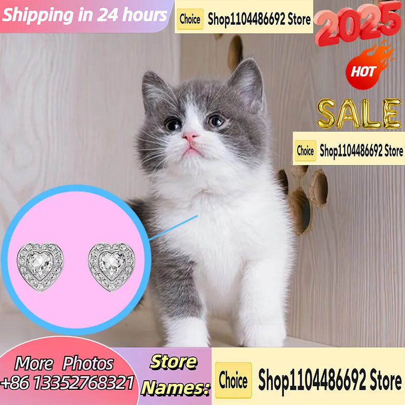 2025 Cat Accessories Good Brand Silver Color  Ariana Grande Tennis Necklace Women's Romantic Luxury Jewelry Gifts Set