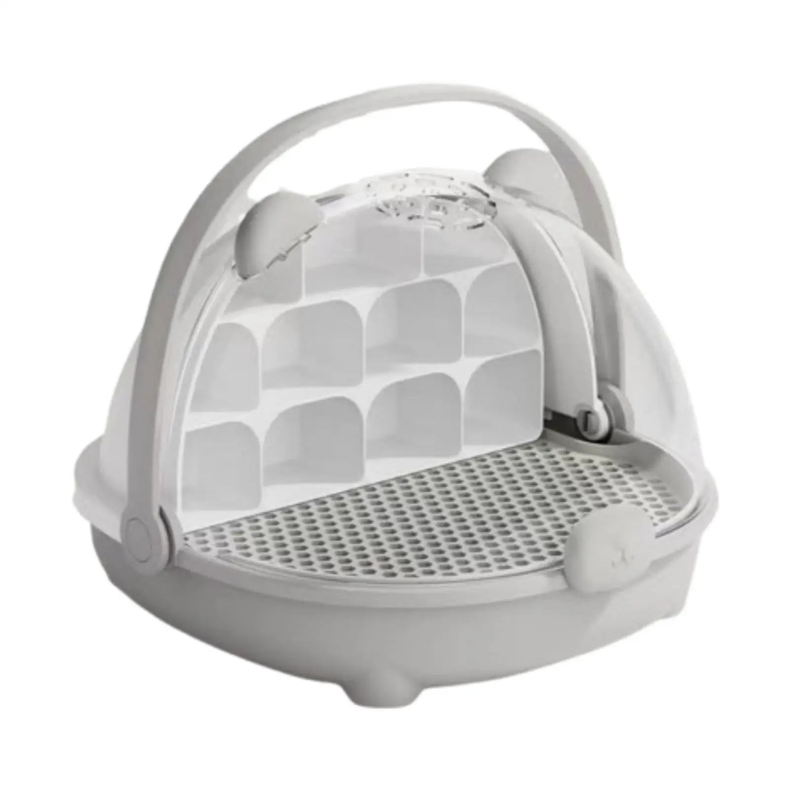 Silkworm Breeding Box Habitat Cage Portable Breathable for Silkworms Turtles Reptile Feeding Box Silkworm Hatching Container
