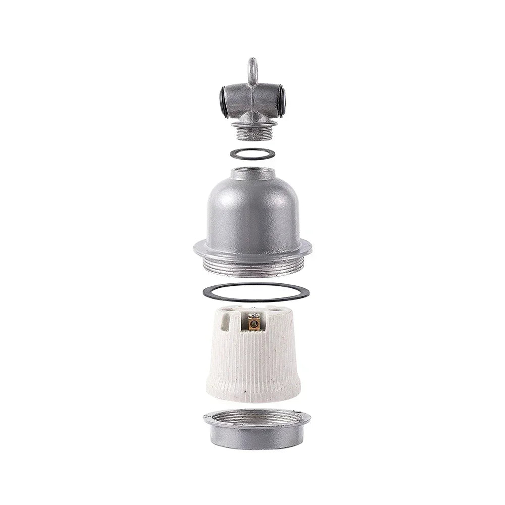 New E27 Ceramic Socket for reptile Breeding Heating Bulb Holder Waterproof Heating Lamp Holder Insulated Brooder Heat accessorie