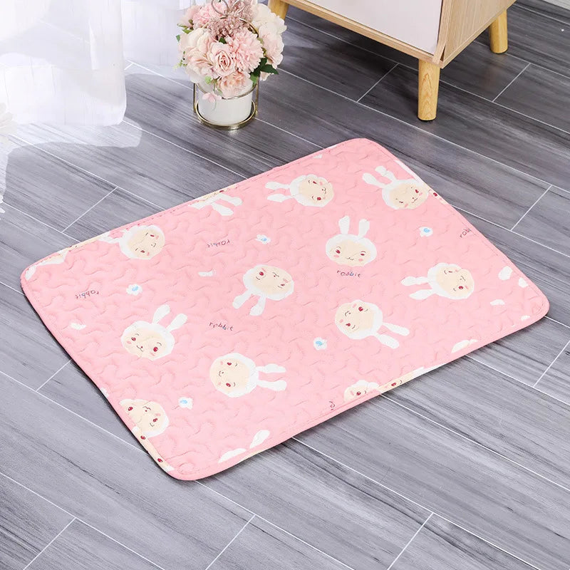 Summer Mat Pet Cooling Ice Blanket Mat Moisture Proof Dog Floor Sofa Cushion Skin Friendly Cat Sleep Breathable Pet Bed Covers