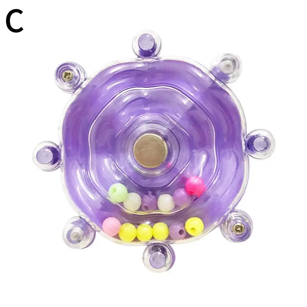 Parrot Decompression Toys Interactive Bird Cage Toy For Parrots Rotating Treat Dispenser For Boredom & Beak Exercise