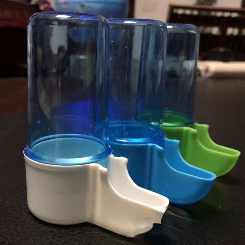 Automatic Drinking Cup Bird Water Feeder Dispenser Parrot Pigeon Pet Supplies Large-capacity Horizontal Parrot Feeding Supplies